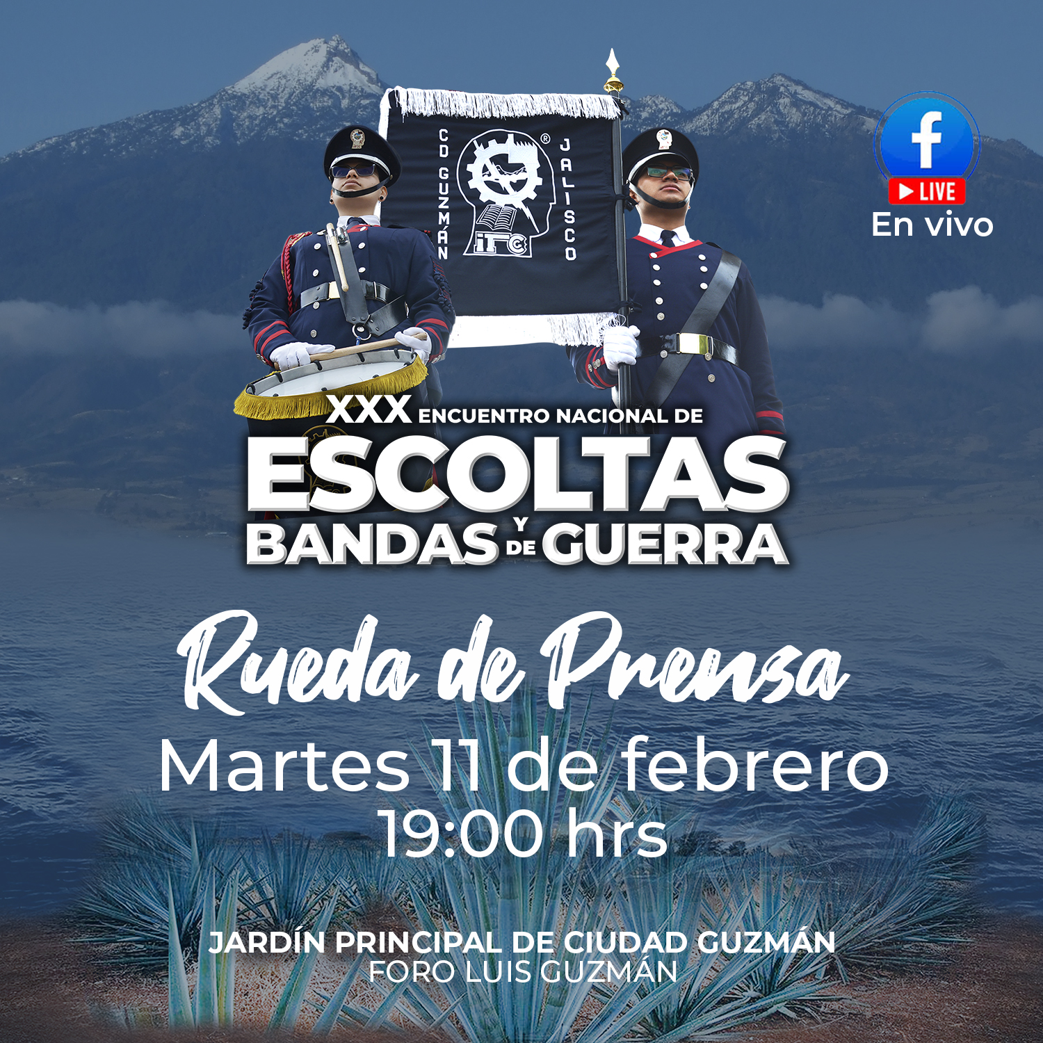 Escolta en ceremonia